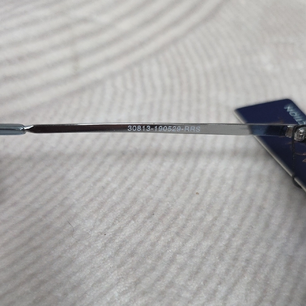 Rachel Roy Blue Aviator Sunglasses - Picture 6 of 8